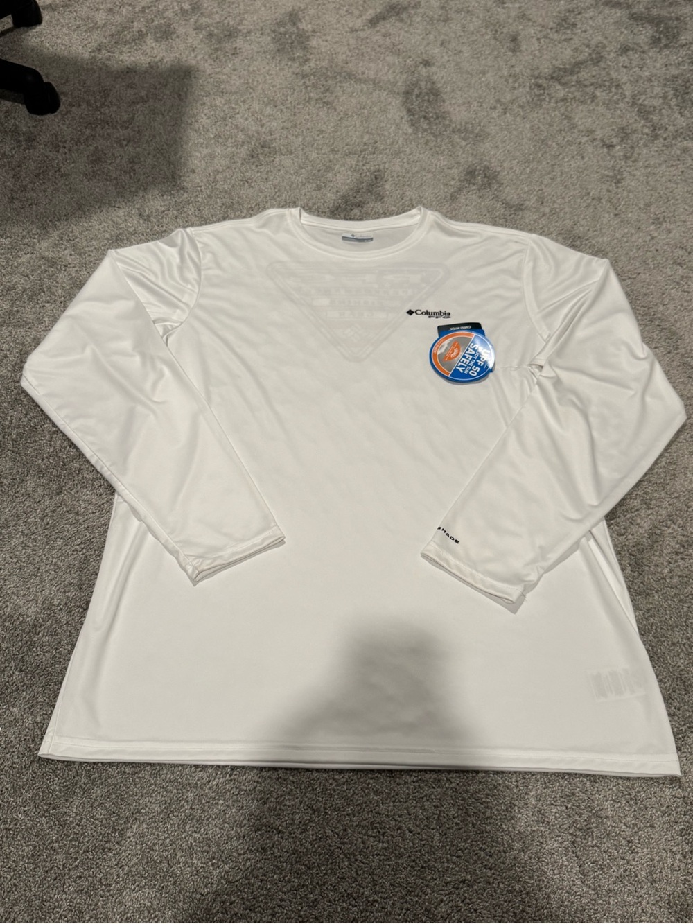 Columbia | NWT Long Sleeve White Performance Shirt